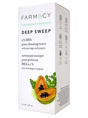 Farmacy Deep Sweep Pore Cleaning Toner - White and Green